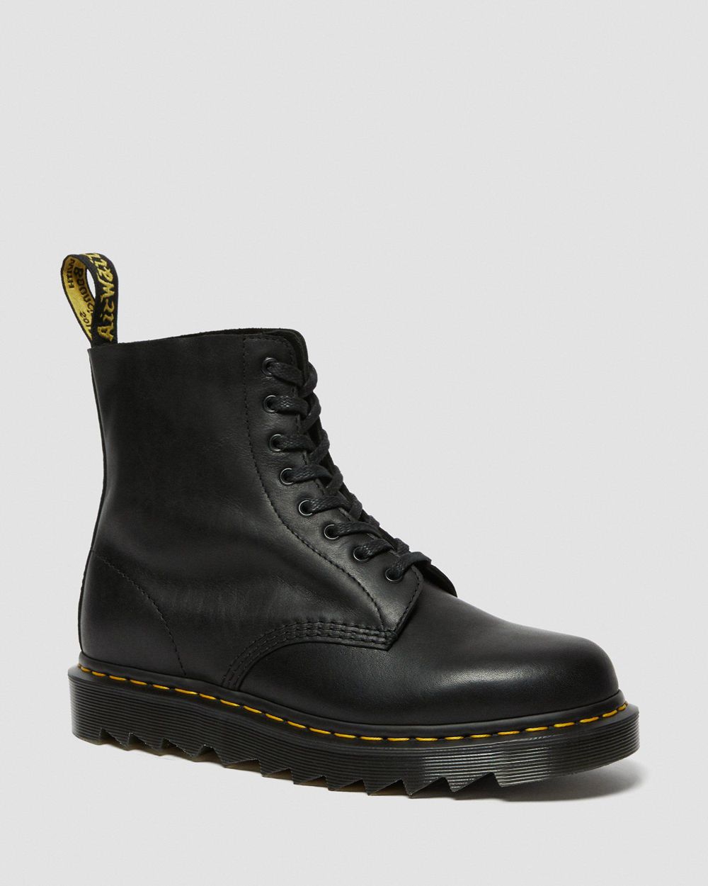 Dr Martens 1460 Pascal Ziggy Kožené Šnurovacie Topánkylar Panske ( Čierne ) SK 135-MCKUBL